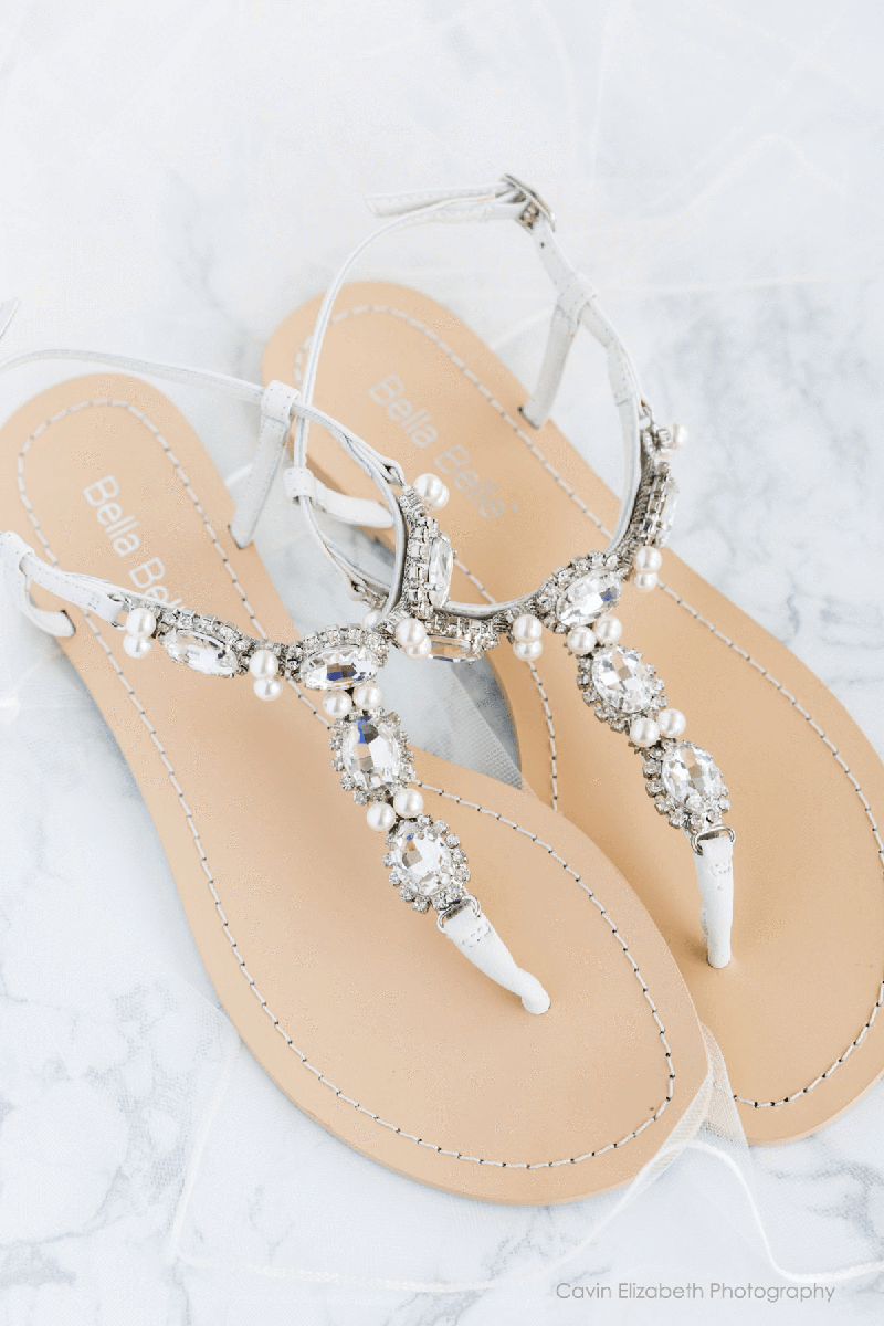 Hera Ivory Pearl Wedding Shoes | Praise Wedding Shop
