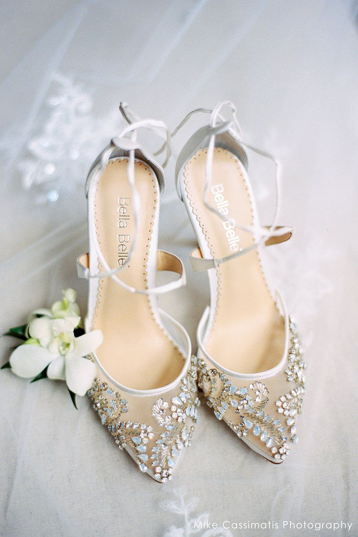 Crystal High Heel Wedding Shoes, Rhinestone Embellished - Etsy
