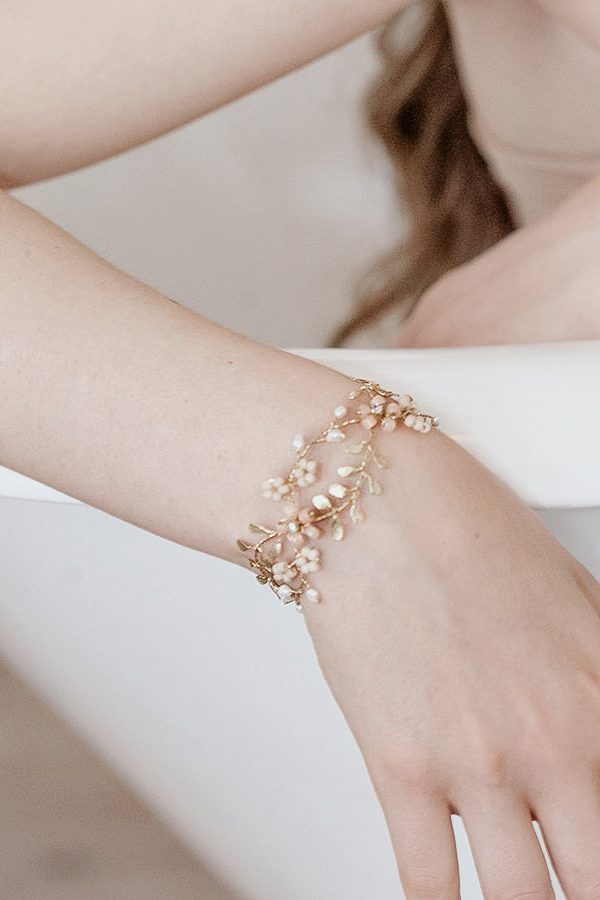 Louis Vuitton 18K White Gold 1.40ctw Diamond Idylle Blossom Bracelet
